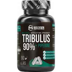 MAXXWIN Tribulus 90% + Piperine 90 kapslí