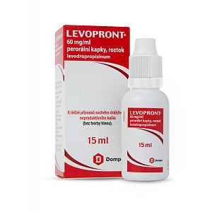 Levopront kapky perorální kapky roztok 1 x 15 ml II