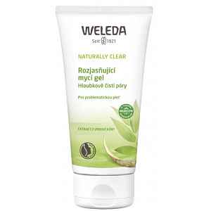 WELEDA NATURALLY CLEAR rozjasňující mycí gel 100ml