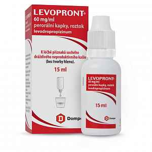 Levopront kapky perorální kapky roztok 1 x 15 ml II