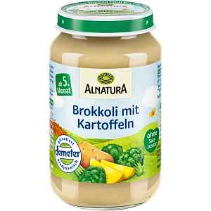 Alnatura BIO Příkrm brokolice a brambory  190 g