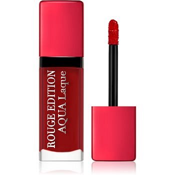 Bourjois Rouge Edition Aqua Laque hydratační rtěnka s vysokým leskem odstín 05 Red my lips 7,7 ml