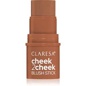 Claresa Cheek 2 Cheek krémový bronzer v tyčince odstín 02 Milk Choco 6 g
