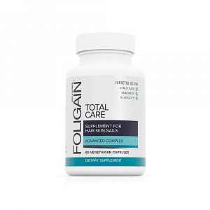 Foligain Total Care Advanced pro vlasy, pleť i nehty 60 kapslí