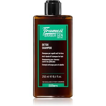 Framesi Barber Gen Detox čisticí detoxikační šampon proti lupům 250 ml