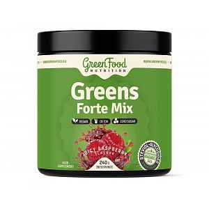 GreenFood Nutrition Greens Forte Mix juicy raspberry 240 g
