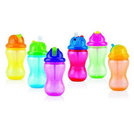 Kelímek s brčkem 355ml No-Spill Flip-it, 12m+