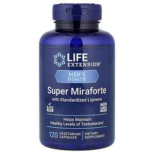 Life Extension Super Miraforte s standardizovaný Lignans, 120 rostlinných kapslí