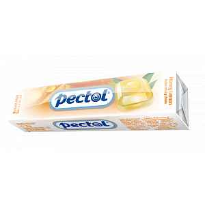 PECTOL Dropsy s příchutí med&citron bez cukru 10 ks