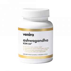 Venira Ashwagandha KSM-66 60 kapslí