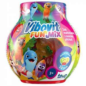 Vibovit FunMix želé bonbóny multivitamíny 50ks