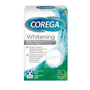 Corega Whitening tabs 30 ks