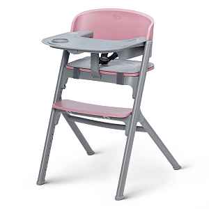 Kinderkraft Židlička jídelní 3v1 LIVY Aster Pink, Premium