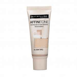 Maybelline Affinitone krycí hydratační make-up s vitaminem E 03 Light Sand Beige 30ml