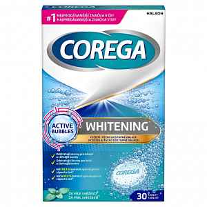 Corega Whitening tabs 30 ks