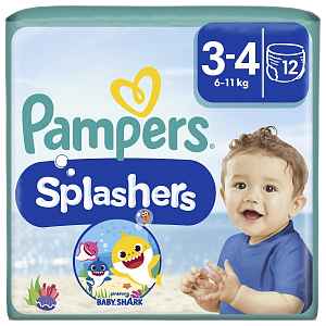 Pampers kalhotkové plenky Splashers Carry Pack S3 12ks