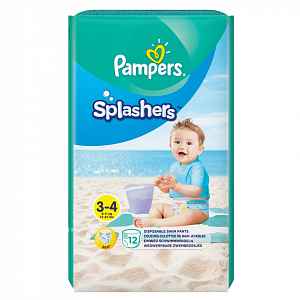 Pampers kalhotkové plenky Splashers Carry Pack S3 12ks