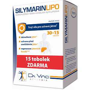 Da Vinci Academia Silymarin Lipo 30+15 ZDARMA 45 tobolek