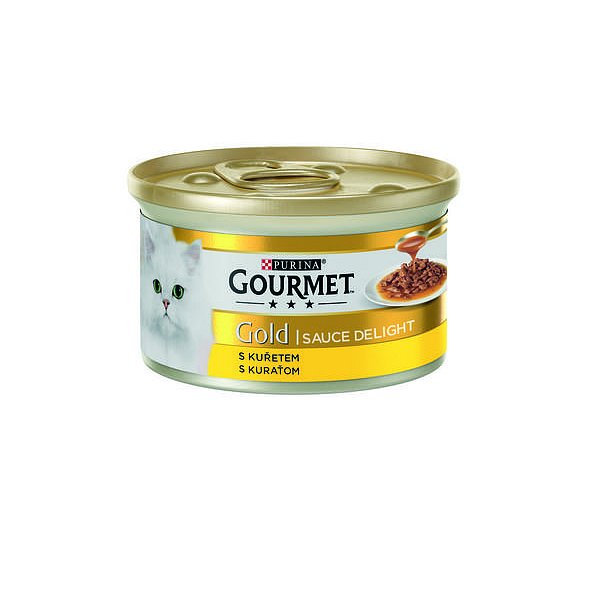 Konz.Gourmet Gold Sauce Del.Kuře v Omáčce 85g