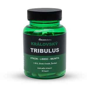 Království zdraví Královský Tribulus 90% Kotvičník 500 mg 4v1, 60 kapslí