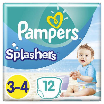 Pampers kalhotkové plenky Splashers Carry Pack S3 12ks