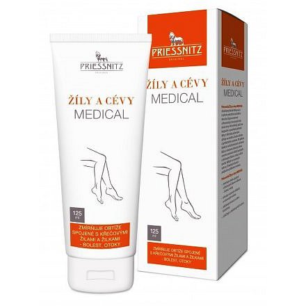 Priessnitz Žíly a cévy MEDICAL 125ml