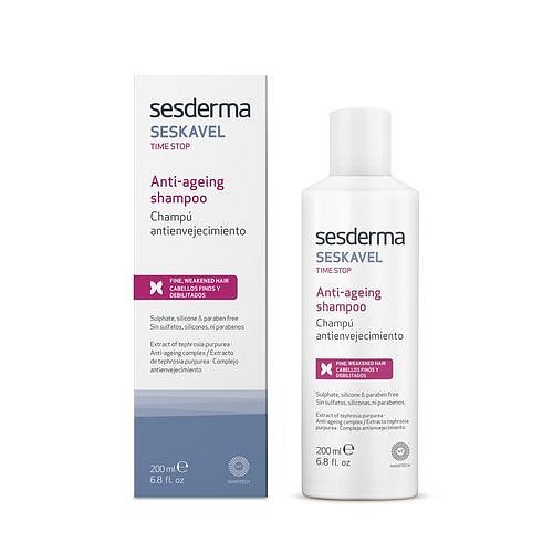 Sesderma Revitalizační šampon proti příznakům stárnutí vlasů Seskavel  200 ml