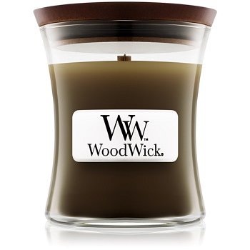Woodwick Oudwood vonná svíčka 85 g s dřevěným knotem