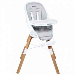 BabyGo Jídelní židlička CAROU 360° White