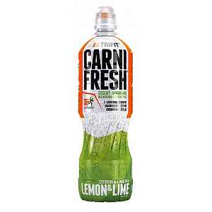 Extrifit Carnifresh Sparkling Caffeine free 850 ml lemon lime