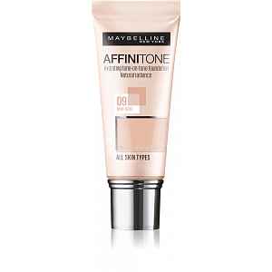 Maybelline Affinitone krycí hydratační make-up s vitaminem E 09 Opal Rose 30ml