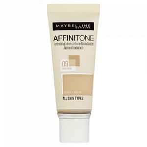 Maybelline Affinitone krycí hydratační make-up s vitaminem E 09 Opal Rose 30ml