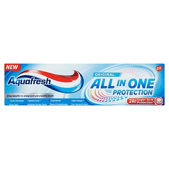 Aquafresh All in One Protection Original zubní pasta s fluoridem 75 ml