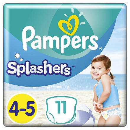 Pampers kalhotkové plenky Splashers Carry Pack S4 11ks