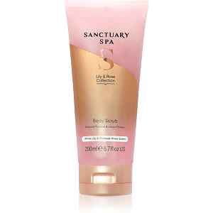 Sanctuary Spa Lily & Rose Collection gelový peeling s vyhlazujícím efektem 200 ml