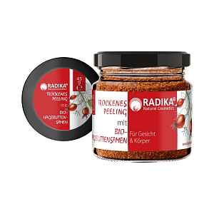 Suchý peeling s BIO šípkovými semínky - 45 g - Bioherba