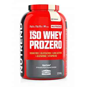 Nutrend ISO Whey prozero cookies cream 2250g