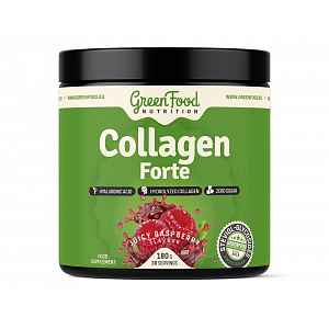 GreenFood Nutrition Collagen Forte juicy raspberry 180 g