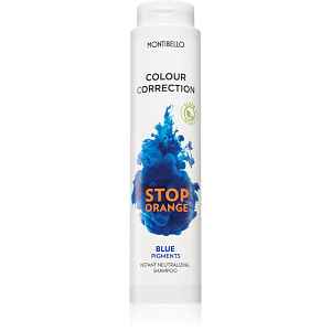 Montibello Colour Correction Stop Orange šampon pro zesvětlené a blond vlasy neutralizující mosazné podtóny 300 ml