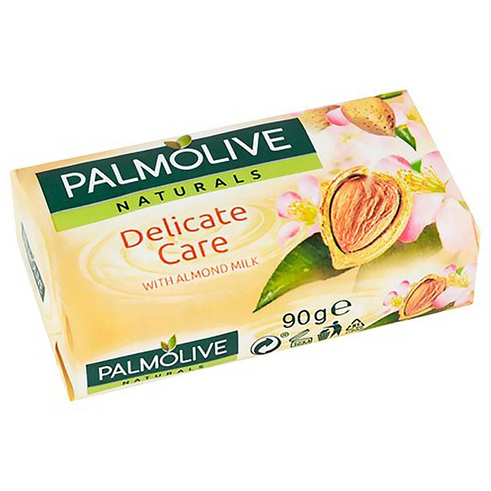 PALMOLIVE Naturals Tuhé mýdlo Almond 6x 90 g