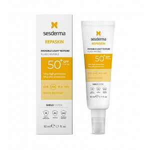 Sesderma Repaskin Invisible Light Texture Opalovací krém SPF50+ 50 ml