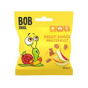 ŠNEK BOB multifruit ovocný snack 20 g