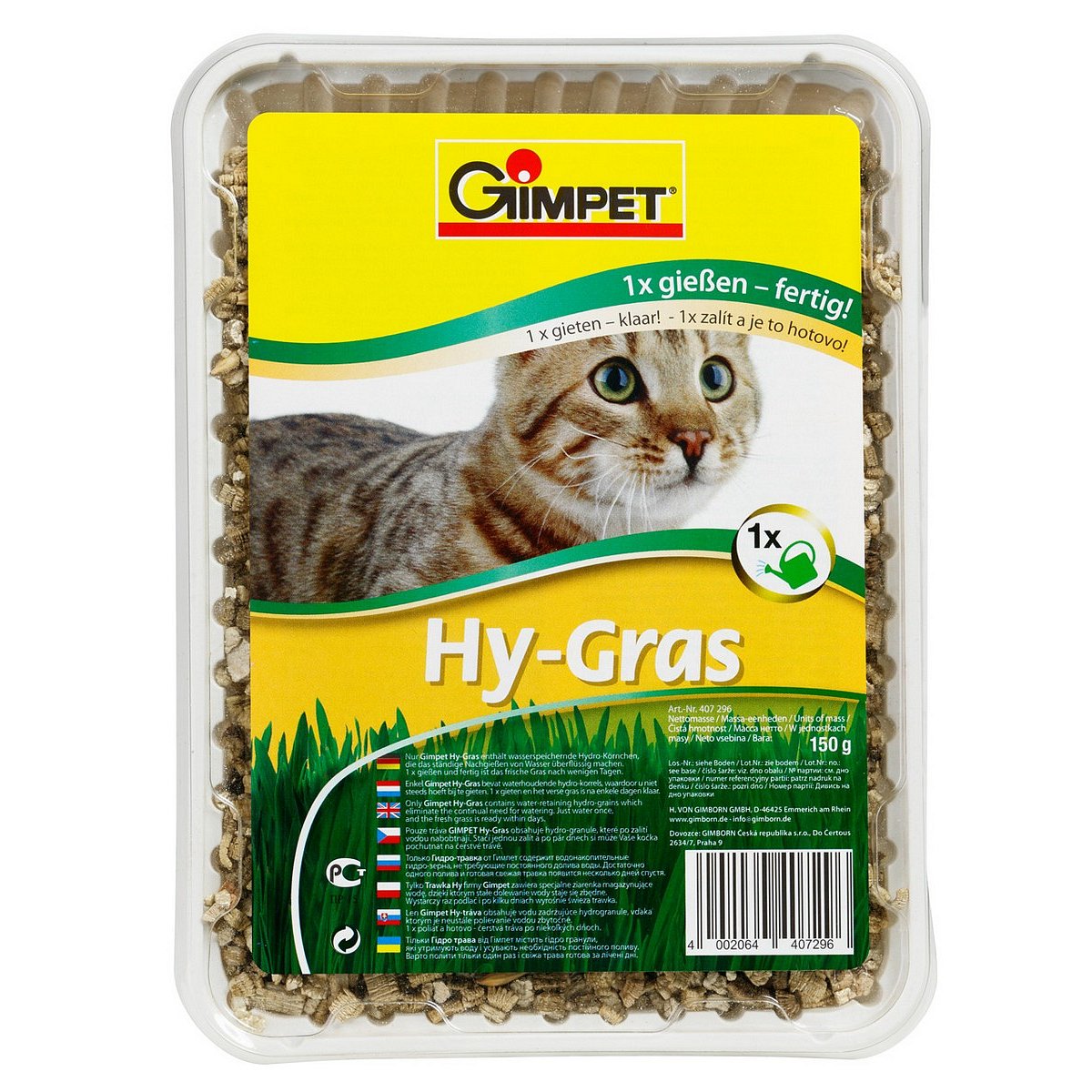 Gimpet Hy-Gras tráva pro kočky 150g