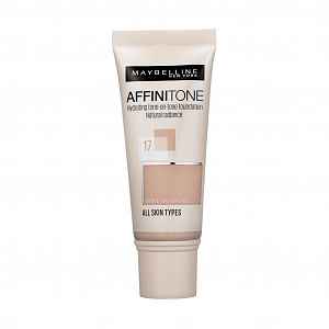 Maybelline Affinitone krycí hydratační make-up s vitaminem E 17 Rose Beige 30ml