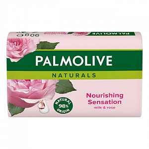 Palmolive Tuhé mýdlo Naturals Nourishing Sensation Milk & Rose  6 x 90 g