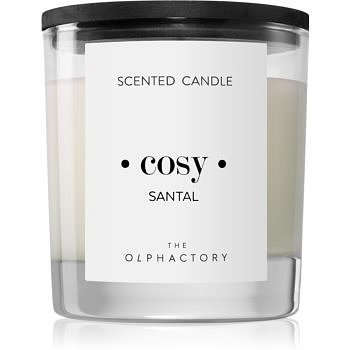 Ambientair Olphactory Black Design Santal vonná svíčka (Cosy) 200 g