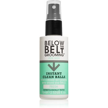 Below the Belt Grooming Fresh osvěžující sprej na intimní partie pro muže 75 ml