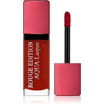 Bourjois Rouge Edition Aqua Laque hydratační rtěnka s vysokým leskem odstín 03 Brun croyable 7,7 ml