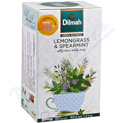 DILMAH Lemongrass&Spearmint bylin.čaj n.s.20x2g