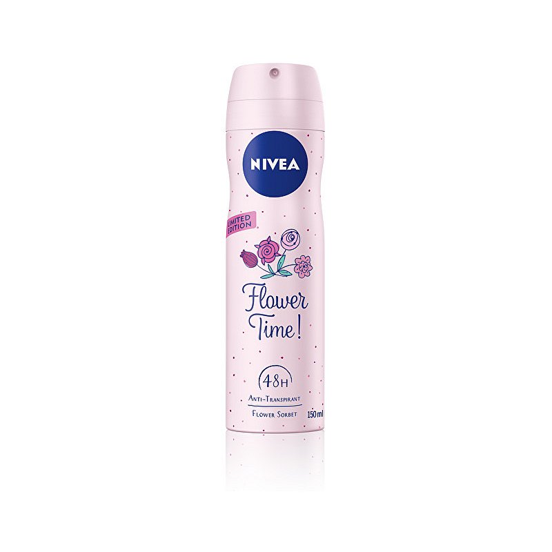 Nivea Flower Time antiperspirant ve spreji 150 ml